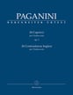 24 Capricci, Op. 1 and 24 Contradanze Inglesi Violin Solo Import cover